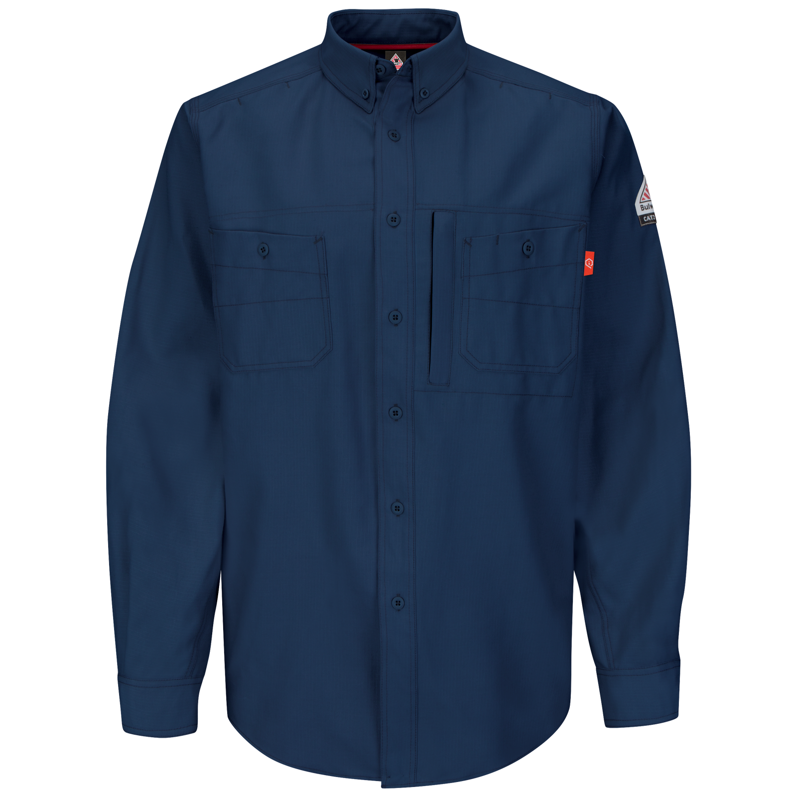 IQ Series Endurance Collection Men's FR Uniform Shirt in Navy